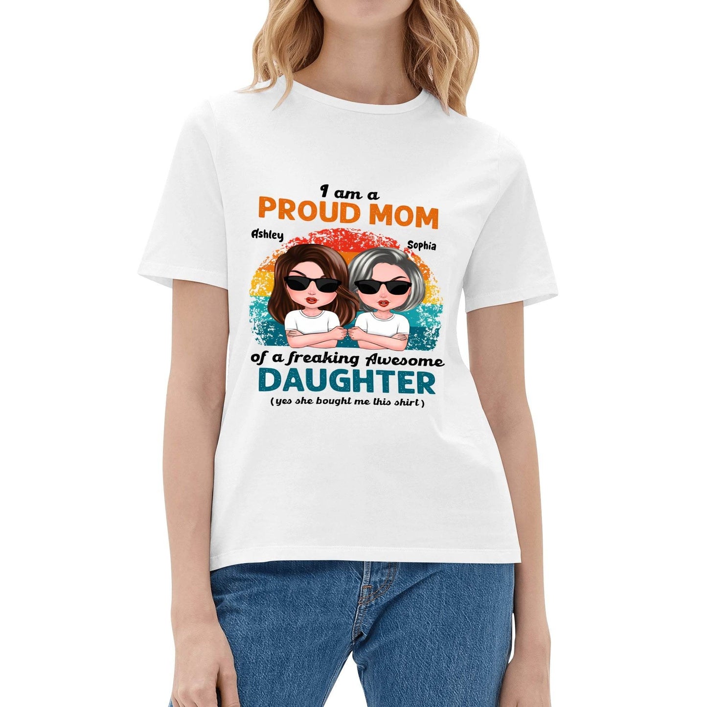 Women's Cotton T-Shirt - Mother's Day Gift - WePrint