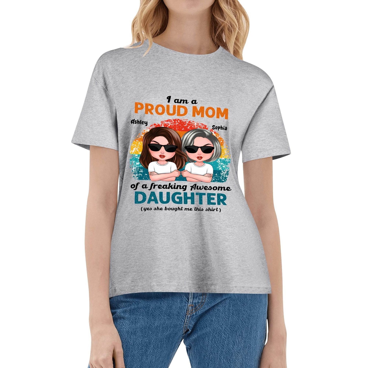 Women's Cotton T-Shirt - Mother's Day Gift - WePrint