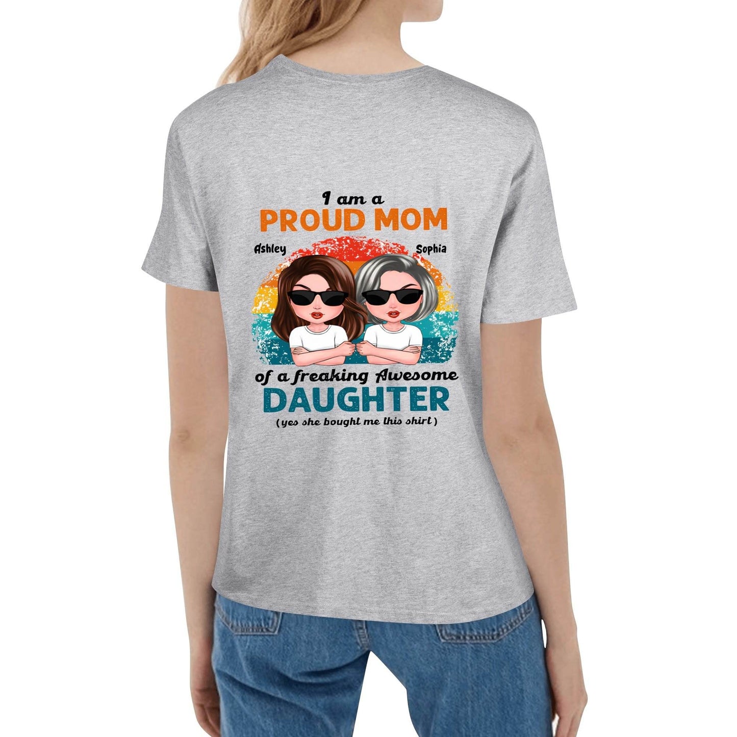 Women's Cotton T-Shirt - Mother's Day Gift - WePrint