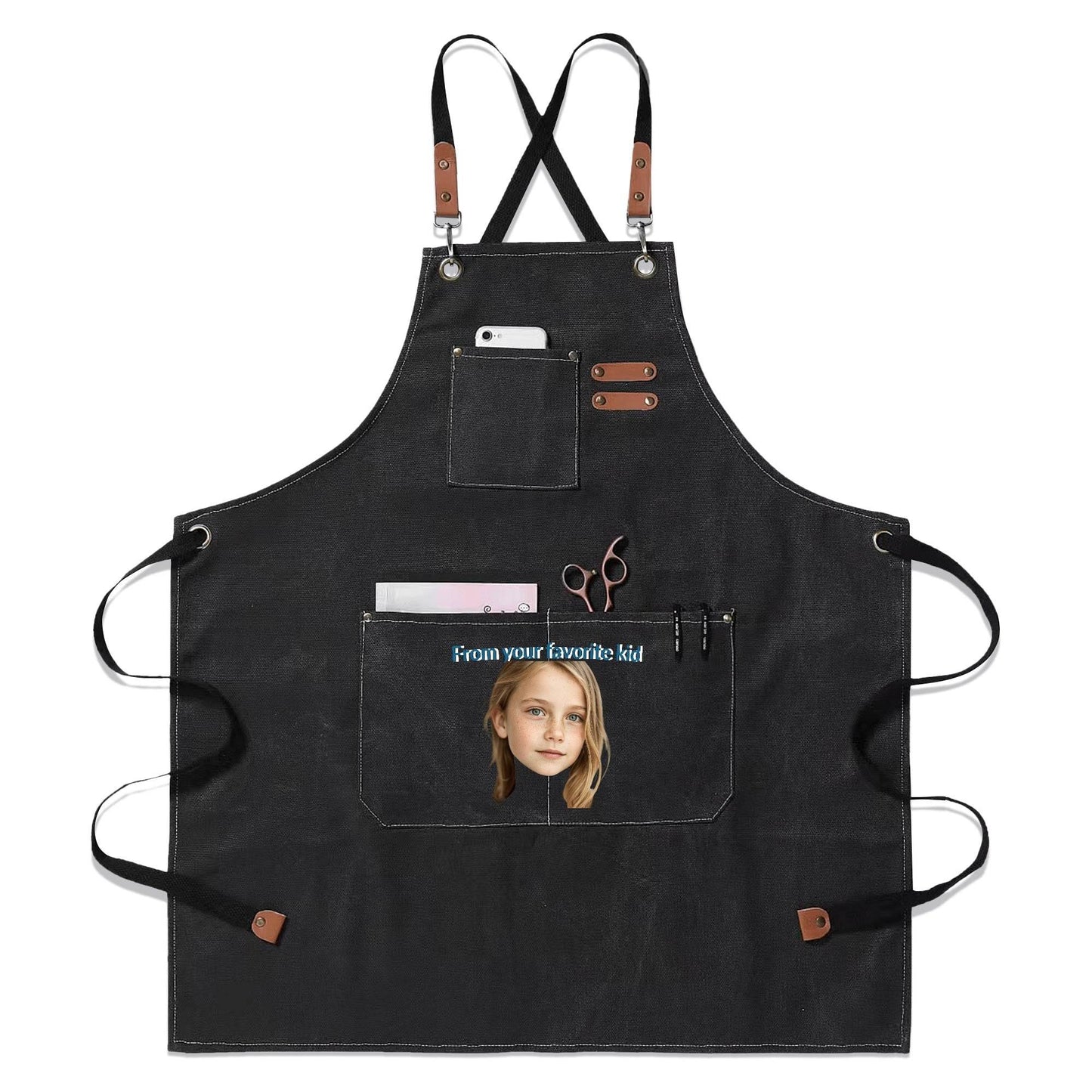 Canvas Chef Aprons with Large Pockets - WePrint