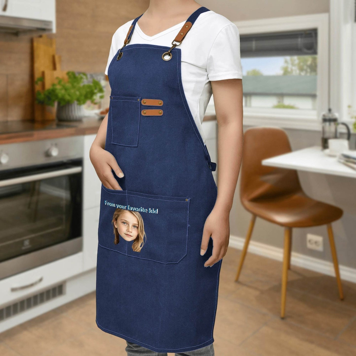Canvas Chef Aprons with Large Pockets - WePrint