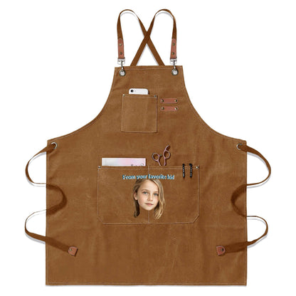 Canvas Chef Aprons with Large Pockets - WePrint