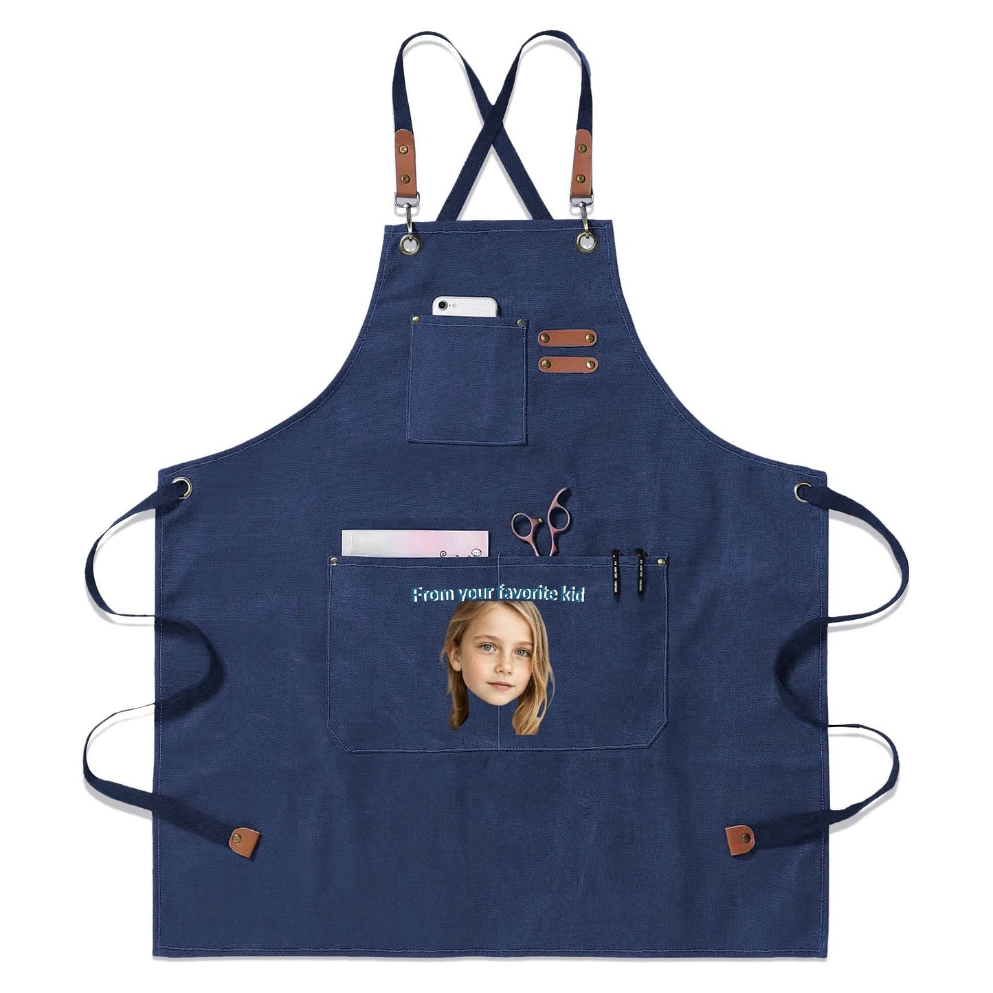 Canvas Chef Aprons with Large Pockets - WePrint