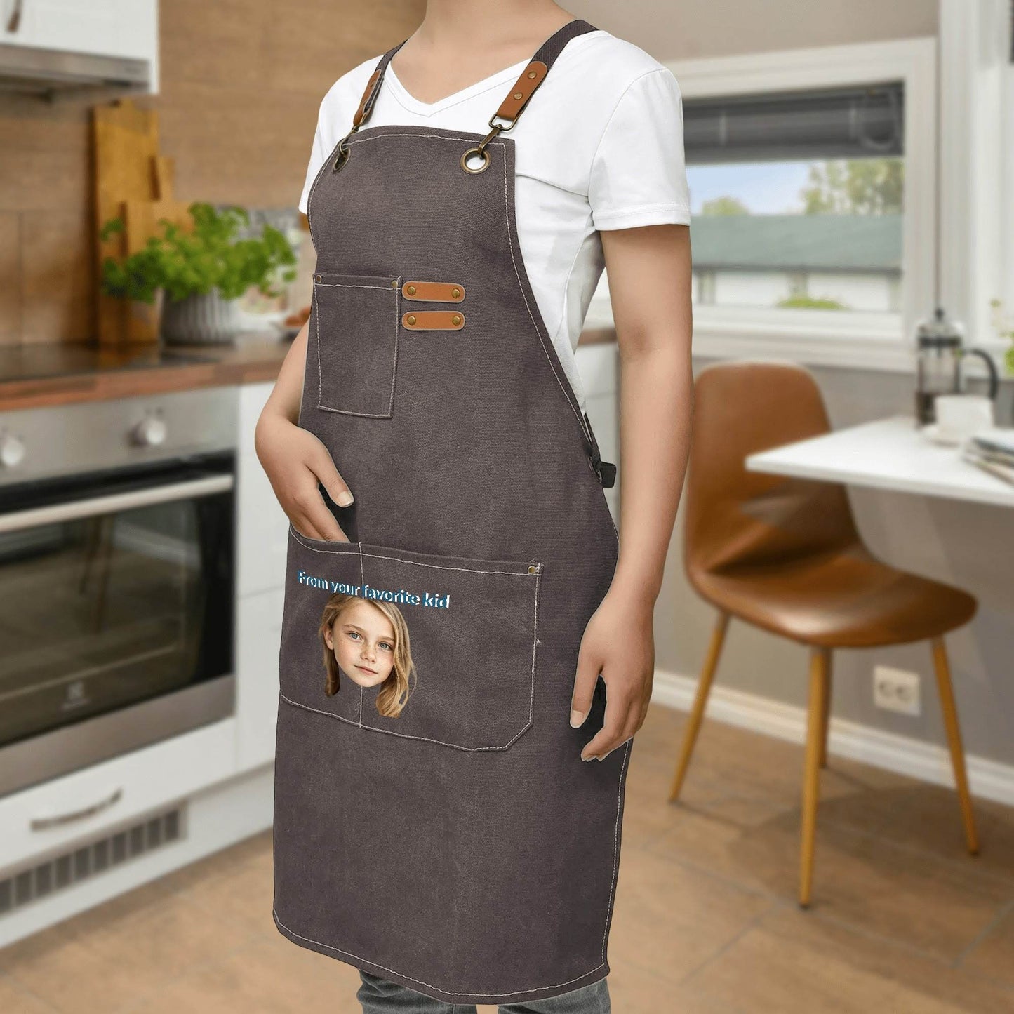 Canvas Chef Aprons with Large Pockets - WePrint