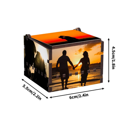 Wooden Music Box Gift with Photos - WePrint