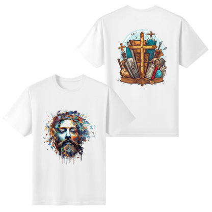 Unisex 100% Cotton T-Shirt - Front & Back Printing - WePrint