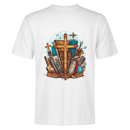 Unisex 100% Cotton T-Shirt - Front & Back Printing - WePrint