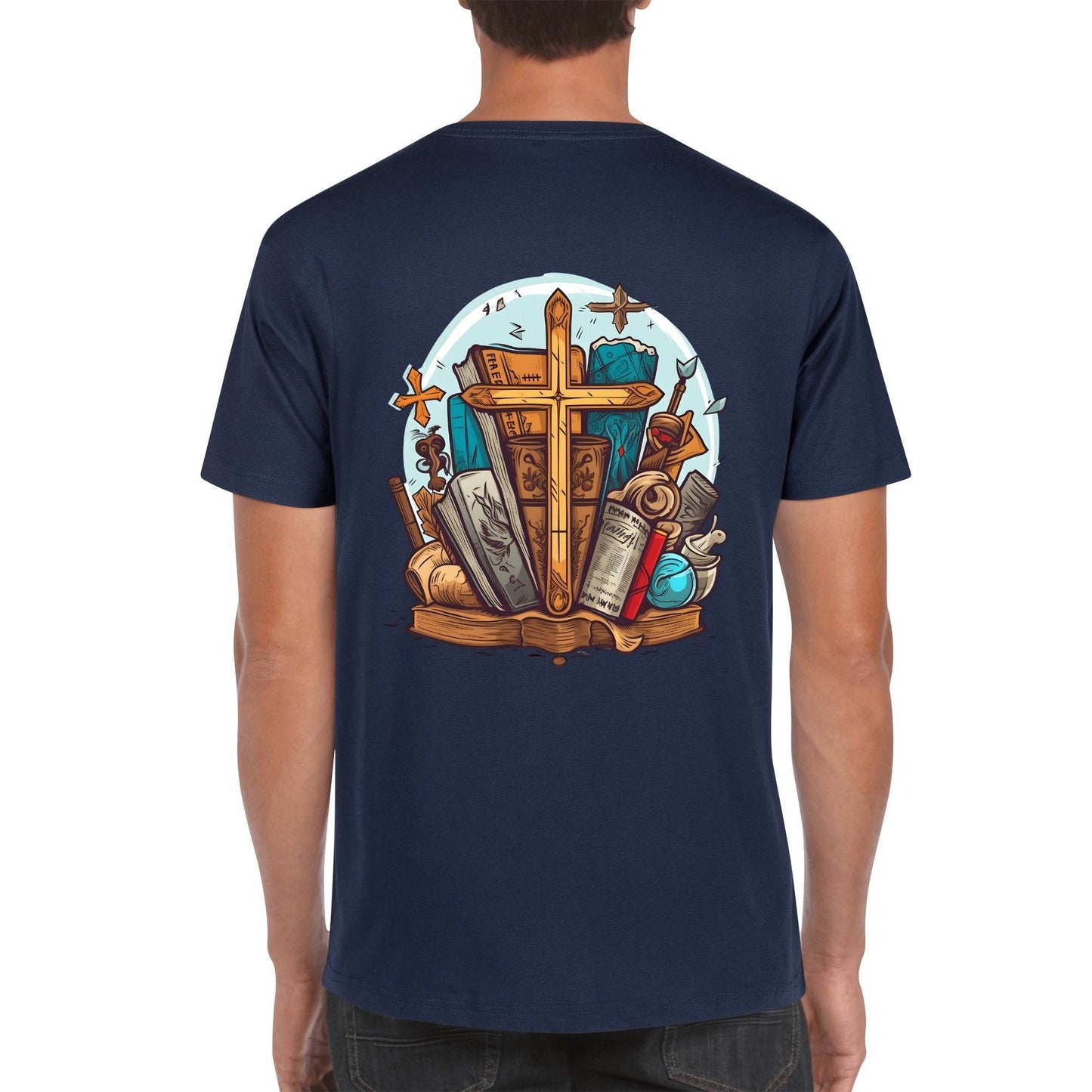 Unisex 100% Cotton T-Shirt - Front & Back Printing - WePrint