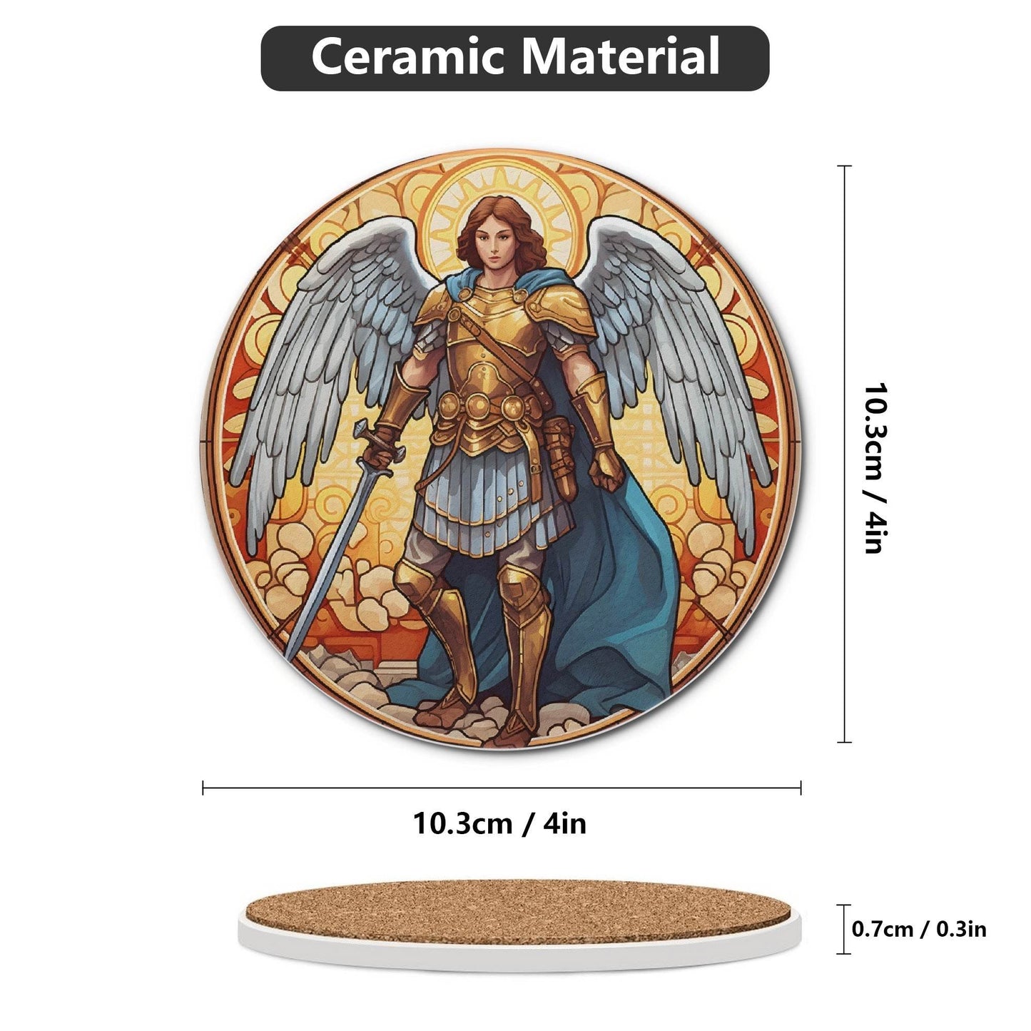 Ceramic Coasters - 4PCS - WePrint