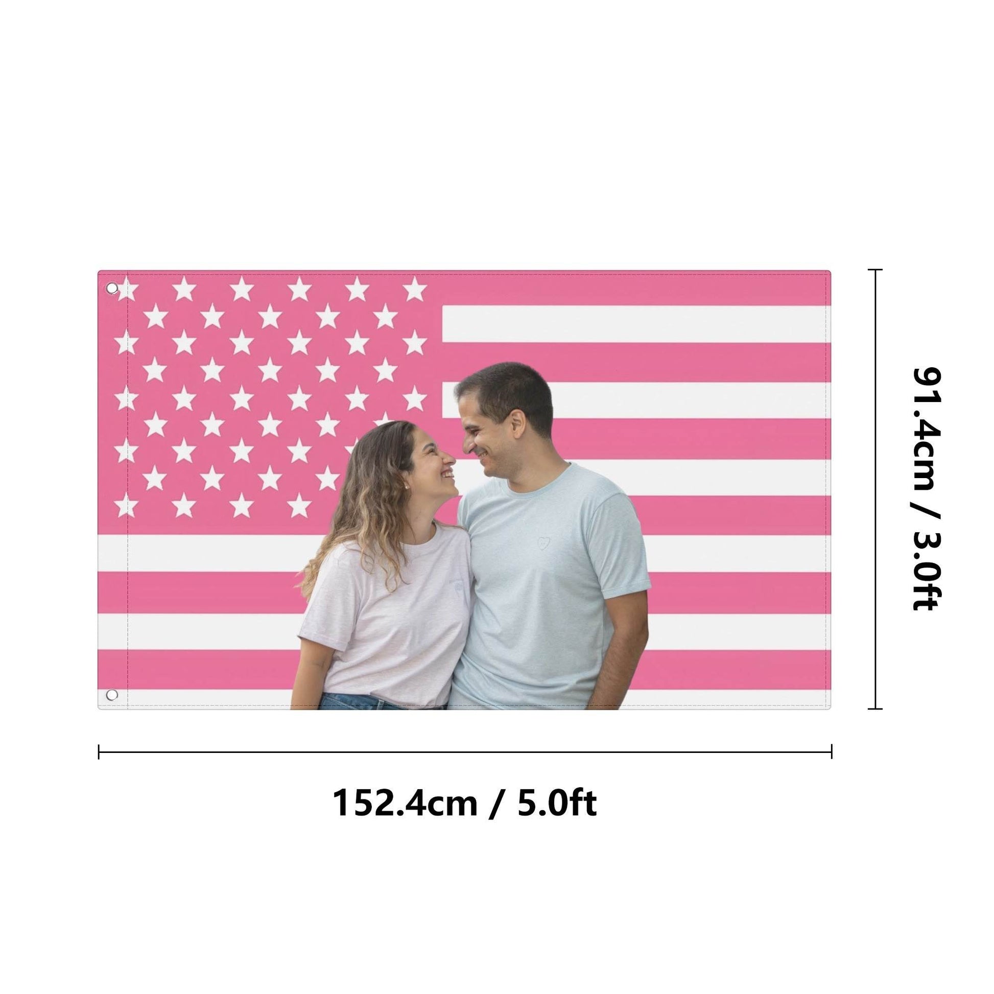 US Flag Background FLag- Customizable - WePrint