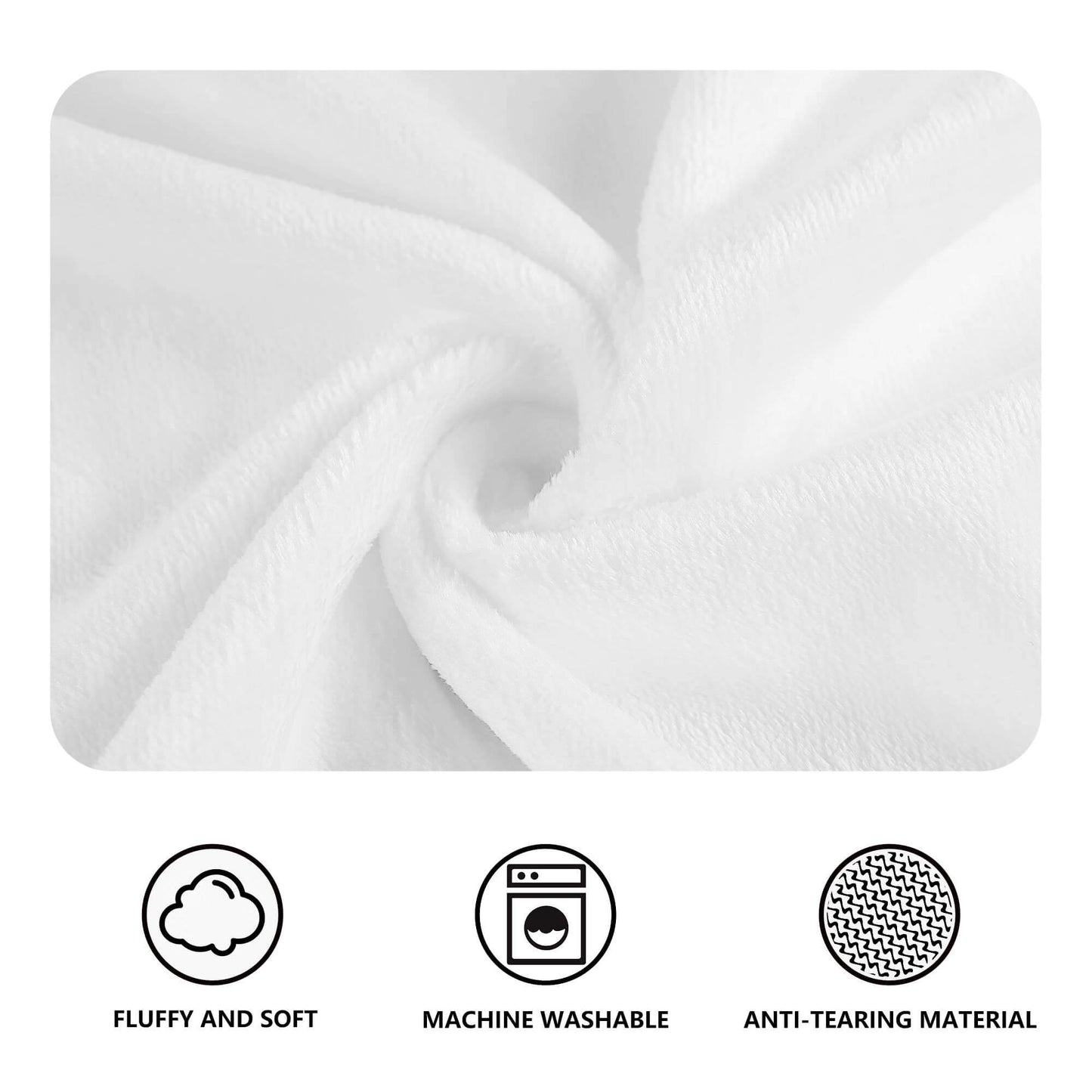 Long Vertical Flannel Breathable Blanket - Memorial - WePrint