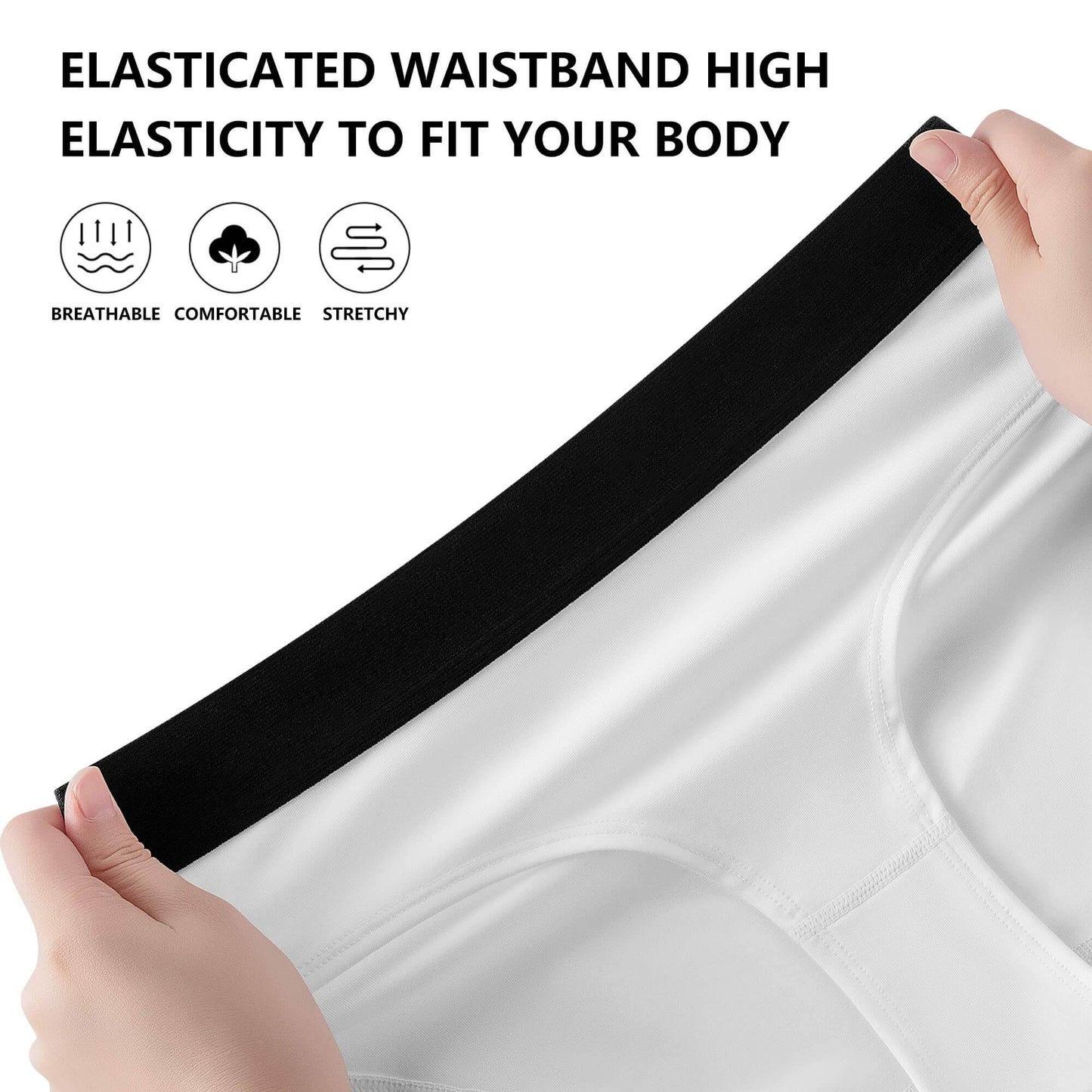 Women's Mid Waisted Briefs - WePrint