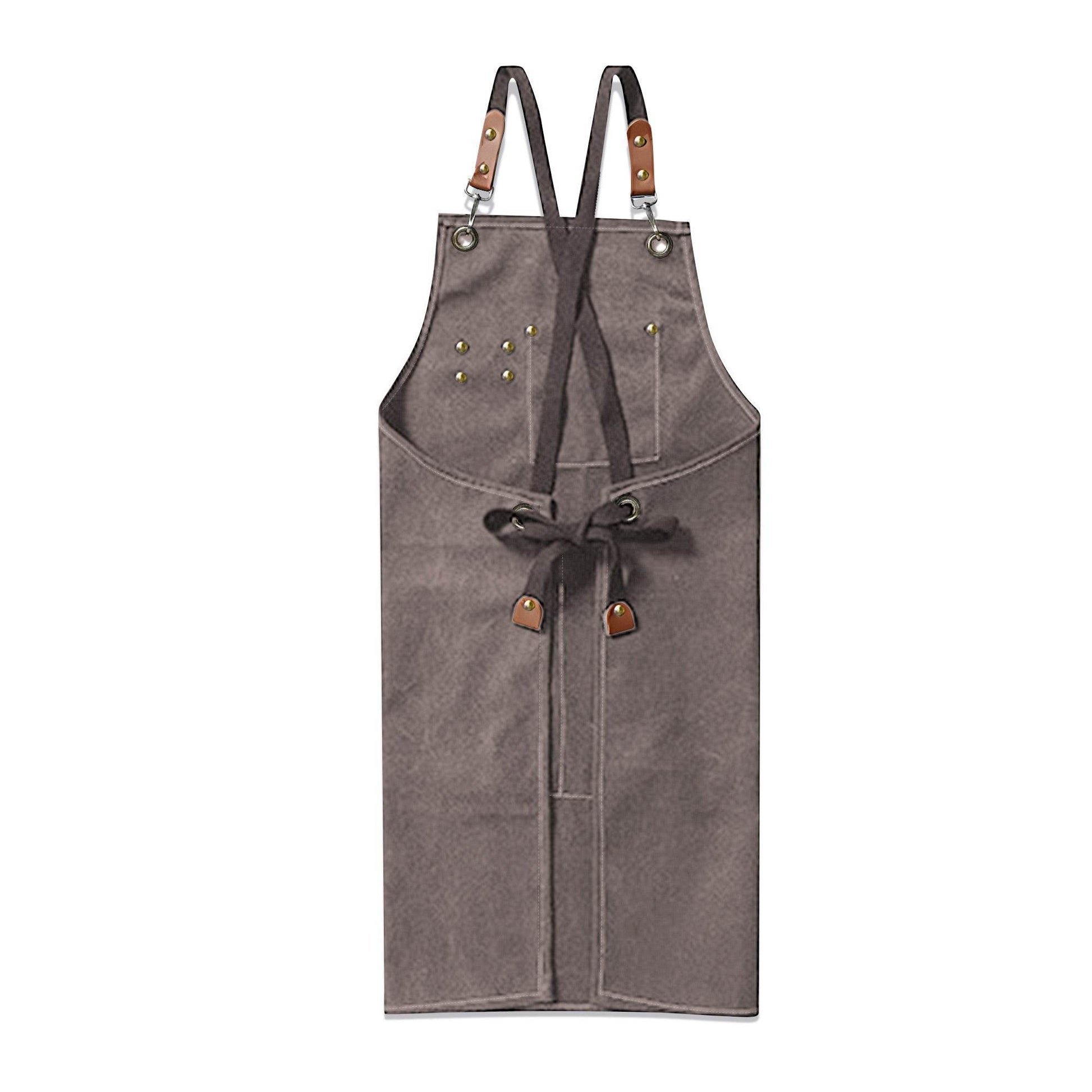Unisex Canvas Cross Back Chef Apron - WePrint
