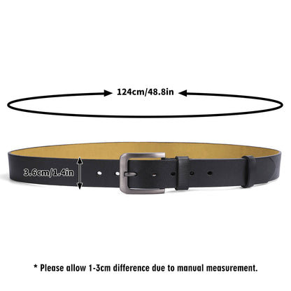 Engraved Leather Belt - WePrint