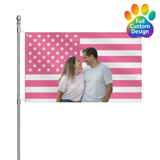 US Flag Background FLag- Customizable - WePrint