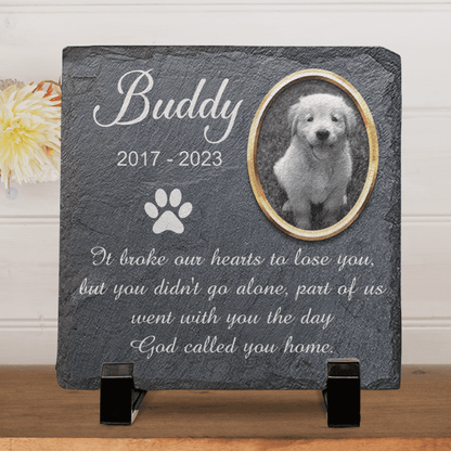 Cemetery Decorations for Grave, Pet Loss Gifts, Dog Memorial Gifts for Loss of Dog, Dog Memorial Stone, Pet Memorial Gifts, Pet Memorial Stones, Cat Memorial Gifts, Gifts for Cat Lovers - WePrint