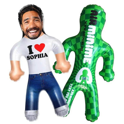 Personalized I Heart You Blow Up Dolls Custom Funny Inflatable Doll Gift for Her - WePrint