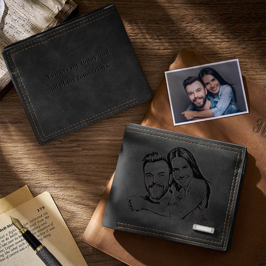 Personalized Photo Frame Engraved Men's Memorial Gifts - WePrint