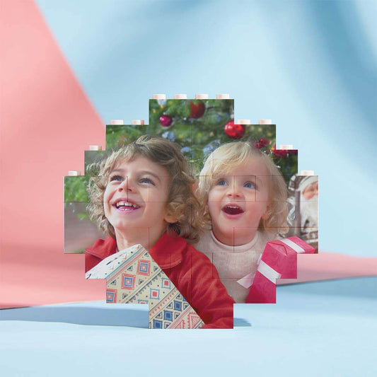 Custom Music Code Building Block Personalized Photo Brick Puzzles - WePrint