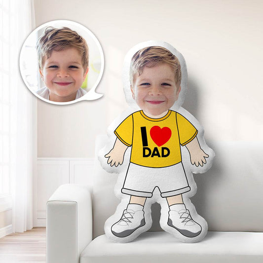 New Minime Pillow Custom Face and Clothes - WePrint