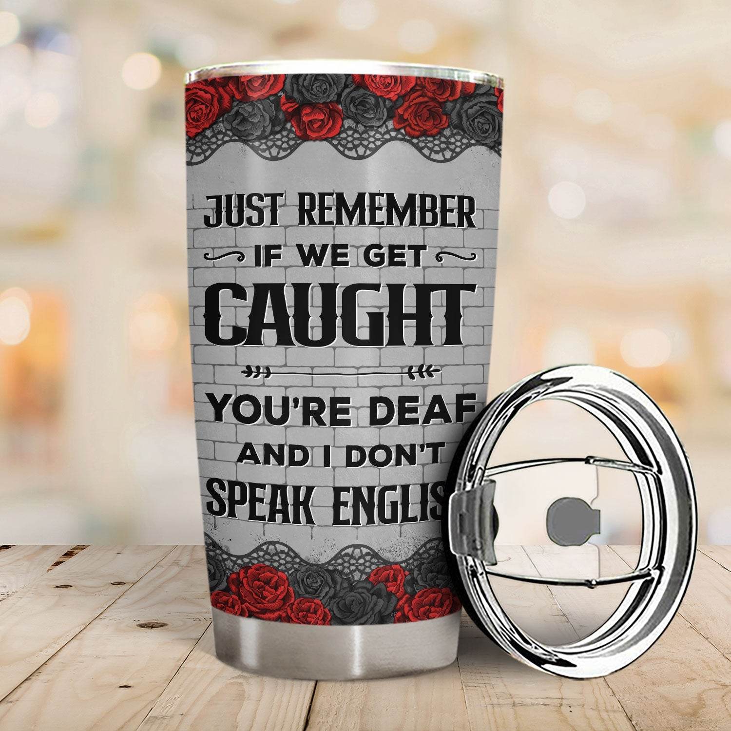 Bestie Partners In Crime If We Get Caught - Personalized Custom Tumbler - WePrint