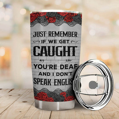 Bestie Partners In Crime If We Get Caught - Personalized Custom Tumbler - WePrint