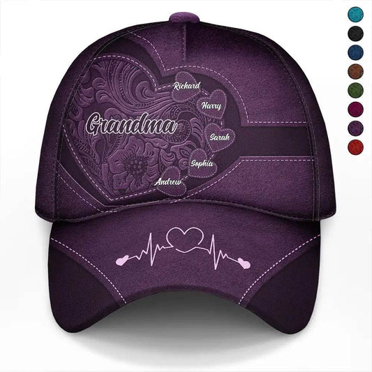Grandma's Little Sweethearts - Personalized Classic Cap - WePrint