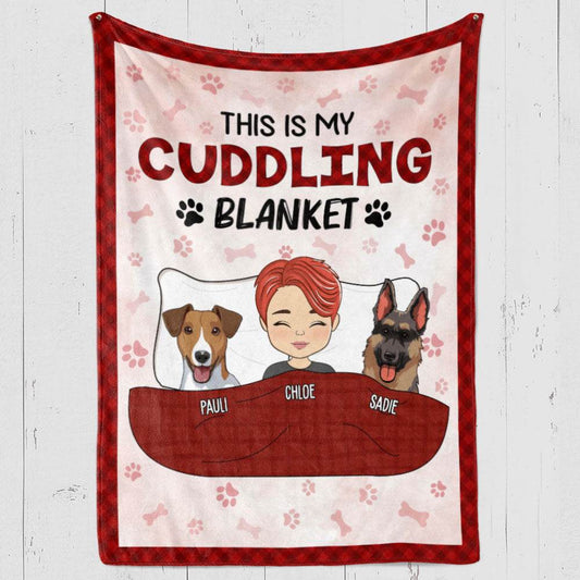 Cuddling Blanket - Personalized Custom Fleece Blanket - WePrint