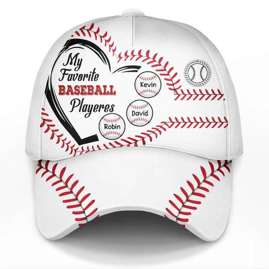 My Favorite Baseball Players - Personalized Classic Cap - WePrint
