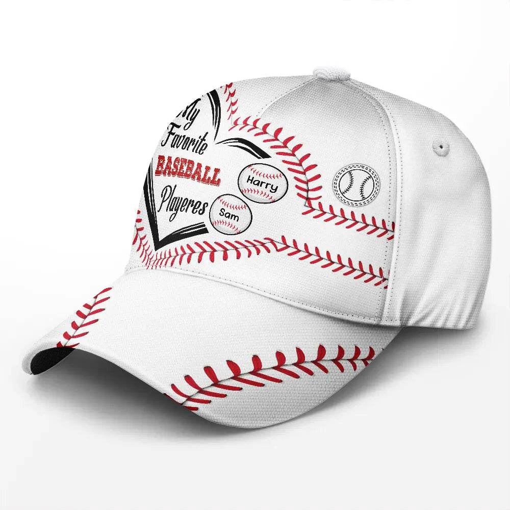 My Favorite Baseball Players - Personalized Classic Cap - WePrint