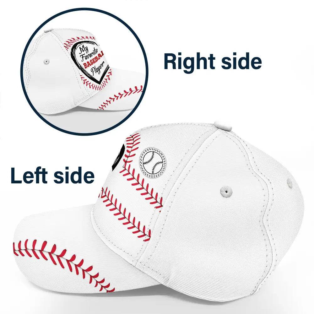 My Favorite Baseball Players - Personalized Classic Cap - WePrint