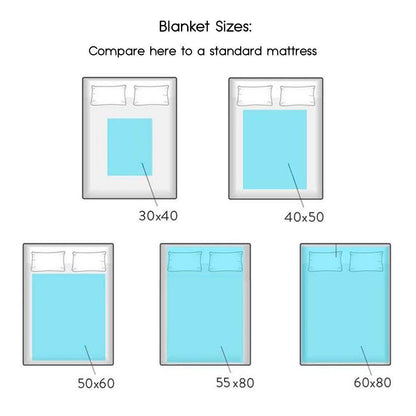 Scannable Music Code Photo Engraved Black Blanket with Package Gift for Couple - WePrint