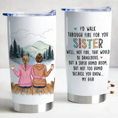 Sisters Forever 20oz Personalized Insulated Tumbler - 20oz - WePrint