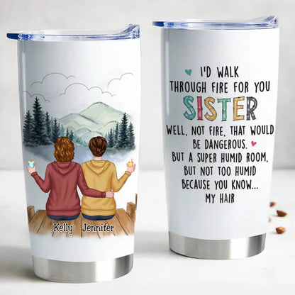 Sisters Forever 20oz Personalized Insulated Tumbler - 20oz - WePrint